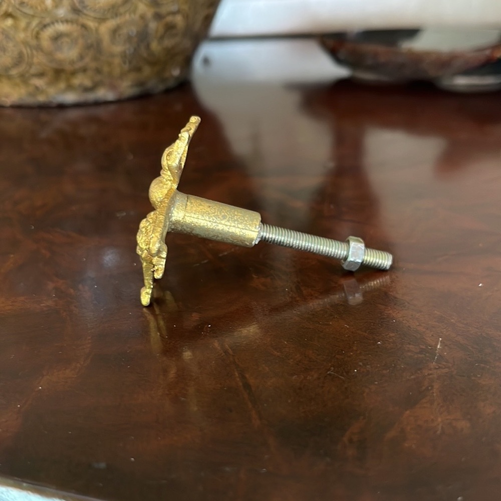 🐝Set of 6 Antique Gold Bee Cabinet Knobs - Picture 9 of 9